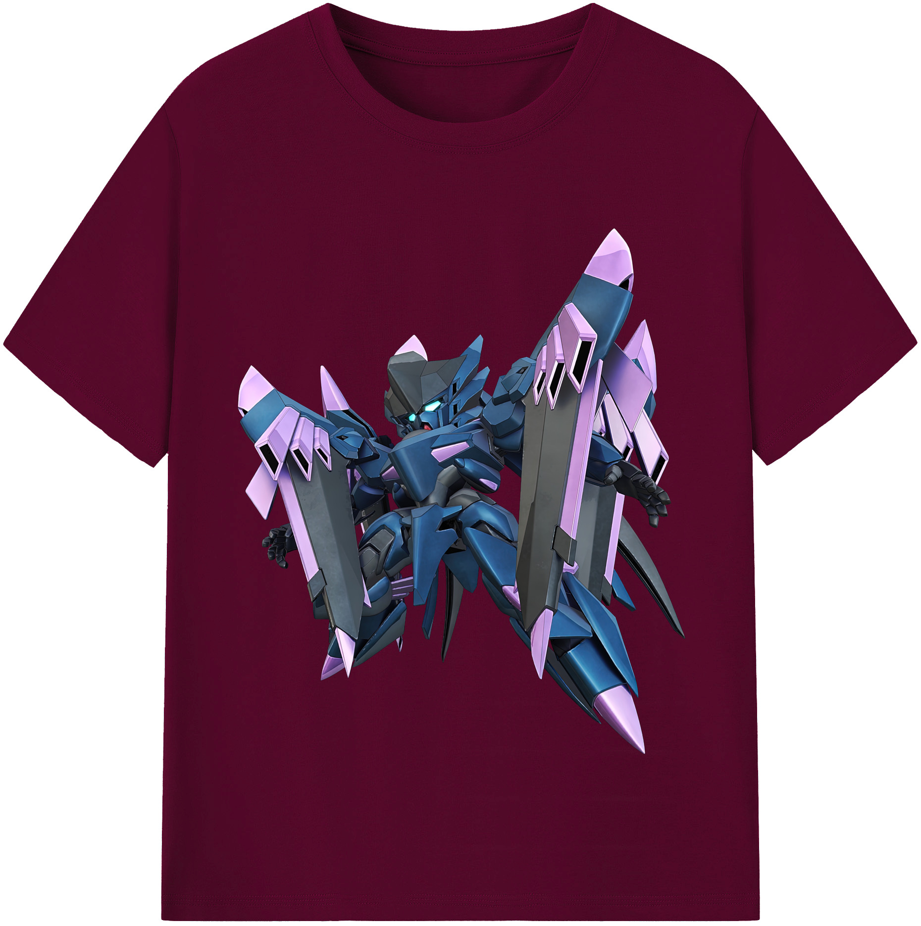 （画像用） 機動戦士ガンダム Mobile Suit Gundam レディースカジュアルプリントTシャツ（綿100％）